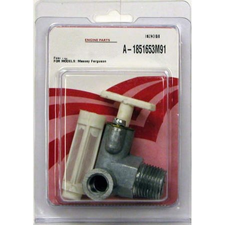 Aftermarket Fuel Shut Off Valve  Fits Massey Ferguson  1851653M91  Replaces 1851653M1 1851653M91-CC